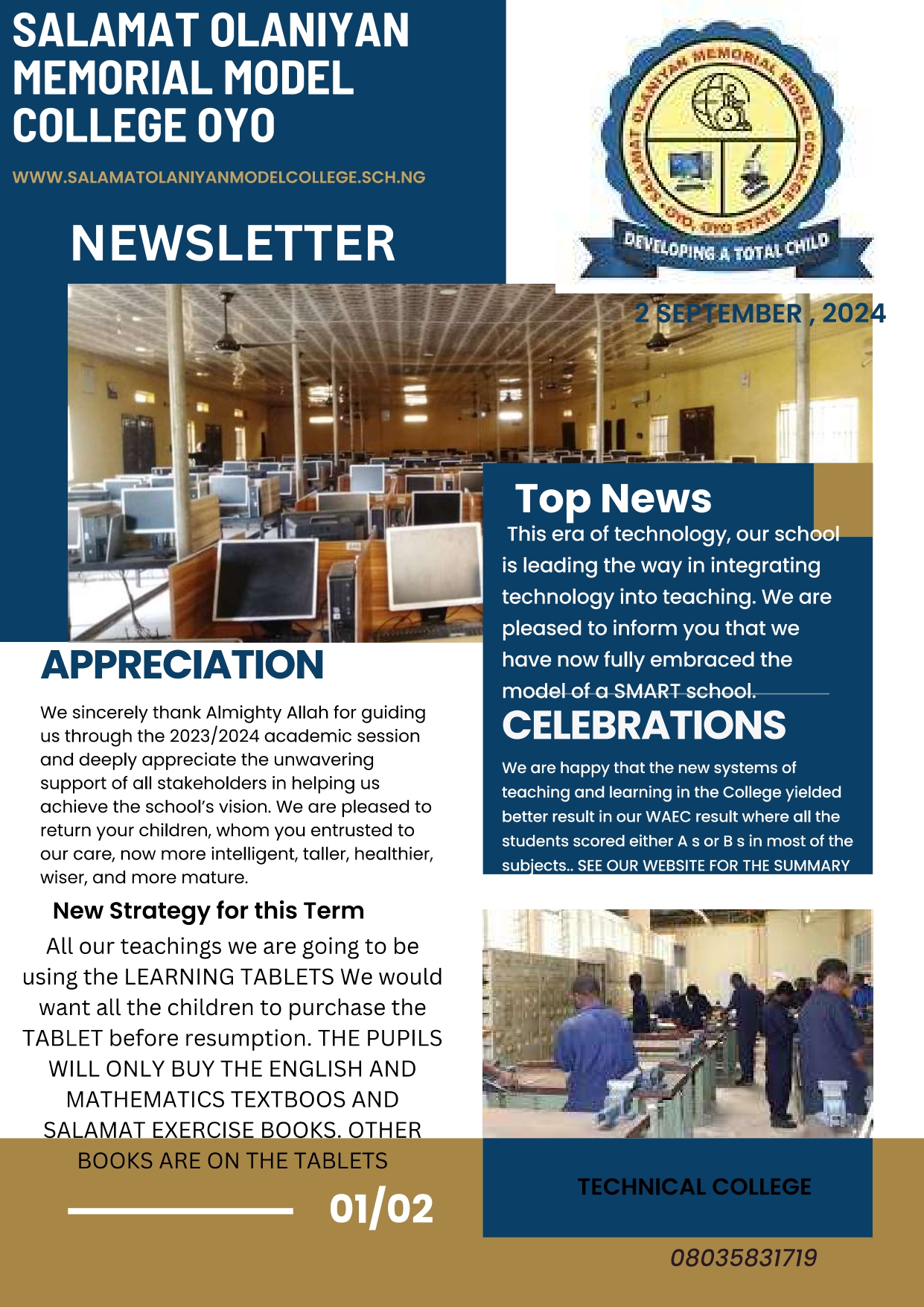Read more about the article September 2024 Newsletter